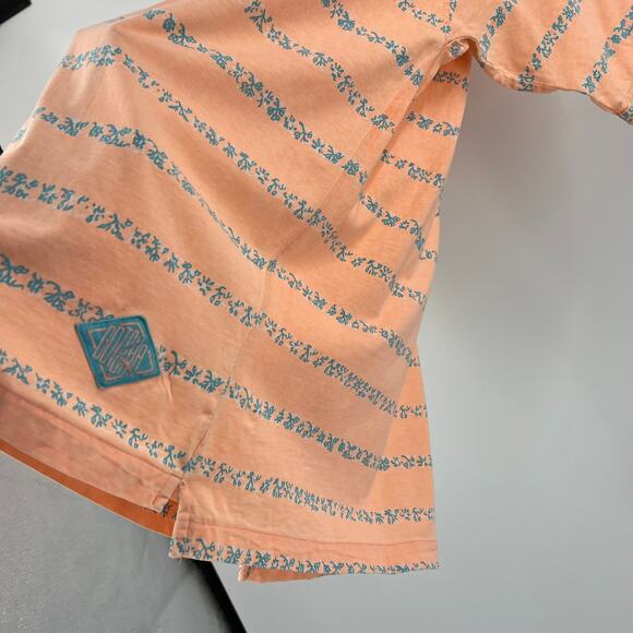 Vintage Gotcha Short Sleeve T-shirt Crew Surf Orange Blue Men's Medium Cotton - Picture 6 of 8